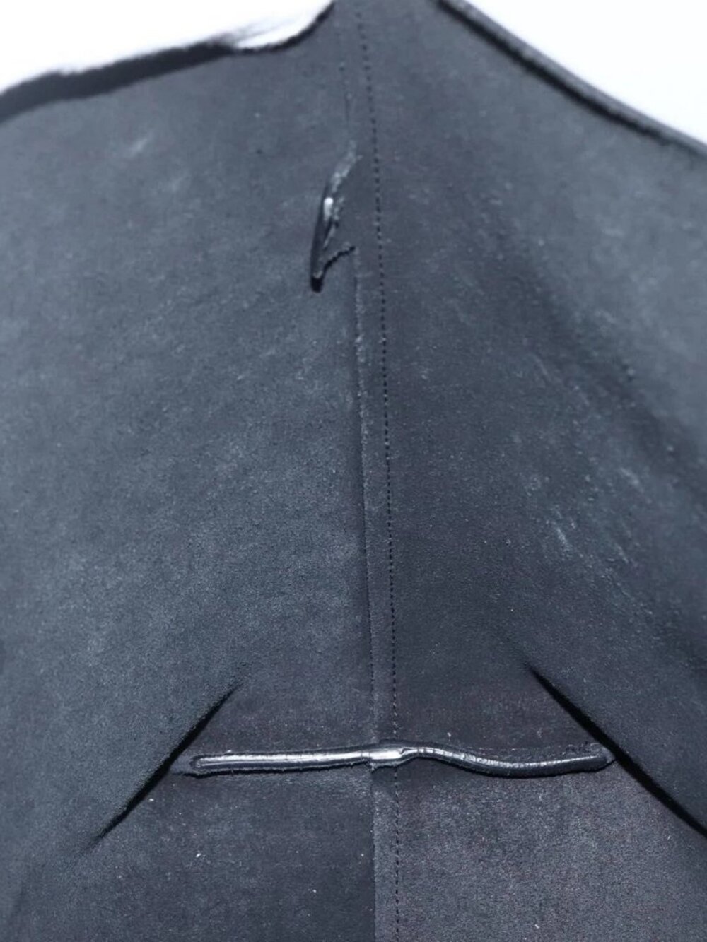SAINT LAURENT Tote Bag Leather Black Auth hk3059 - Picture 12 of 16